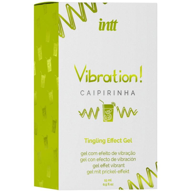 INTT - POWERFUL INTIMATE STIMULANT CAIPIRINHA LIQUID VIBRATOR GEL 15 ML - NOCTURNA DESIRES