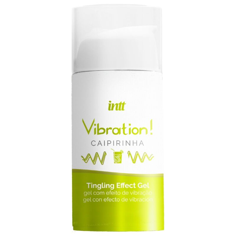 INTT - POWERFUL INTIMATE STIMULANT CAIPIRINHA LIQUID VIBRATOR GEL 15 ML - NOCTURNA DESIRES