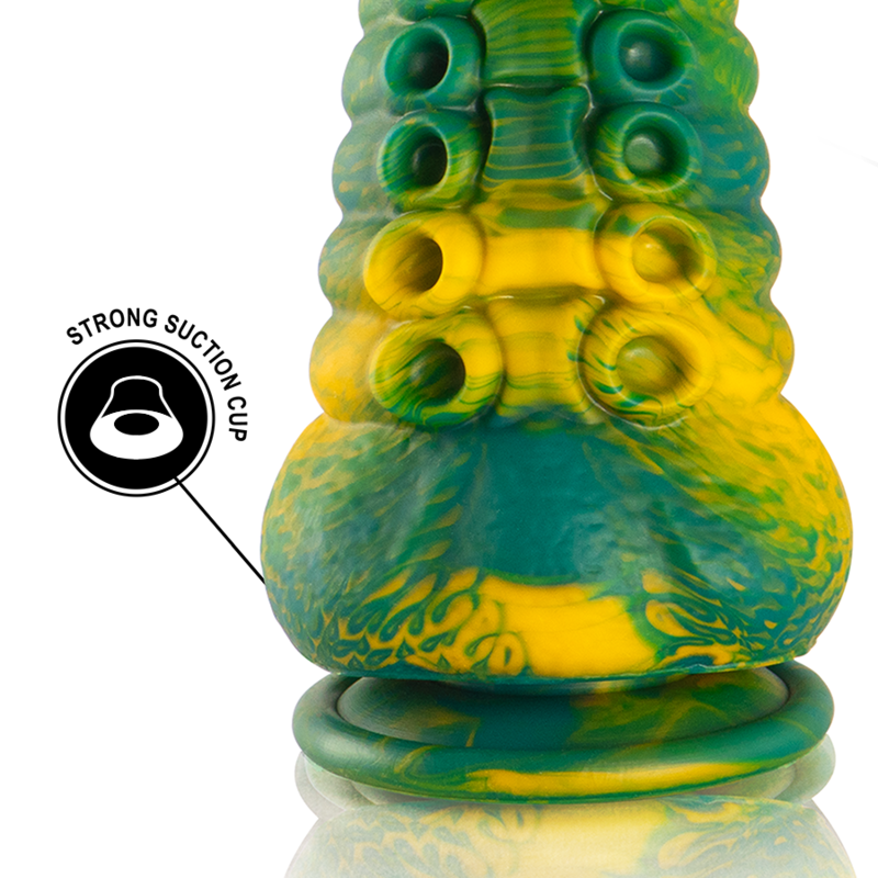 EPIC - CETUS GREEN TENTACLE DILDO LARGE SIZE - NOCTURNA DESIRES