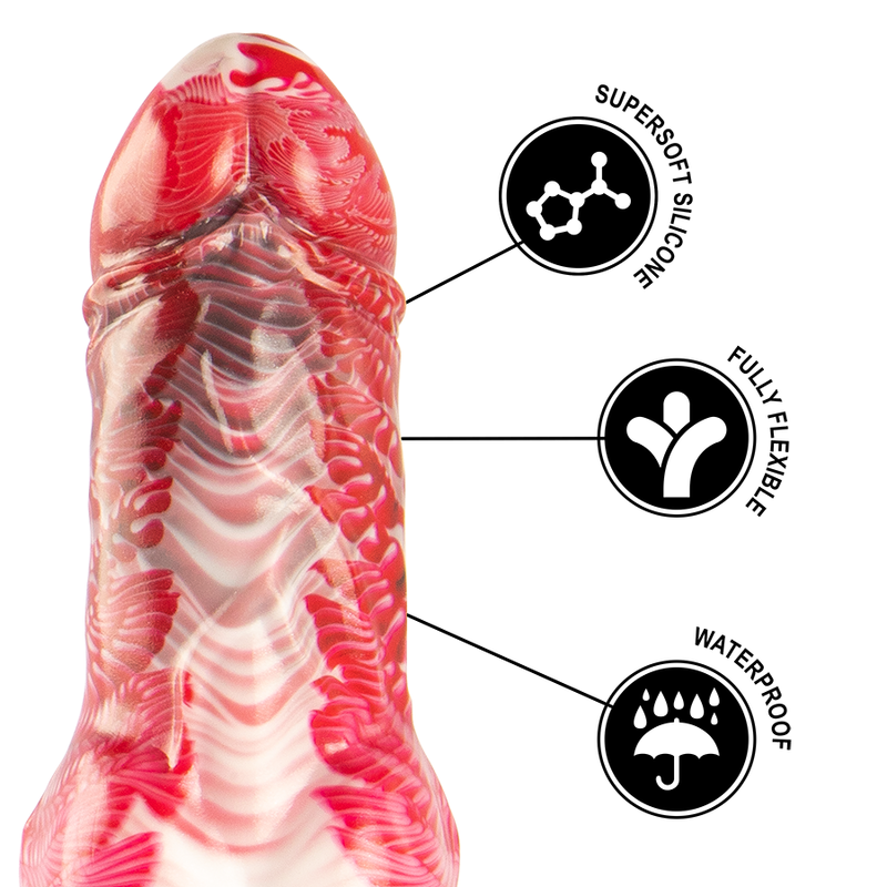 EPIC - HELIOS DILDO WITH TESTICLES HEAT AND ECSTASY - NOCTURNA DESIRES