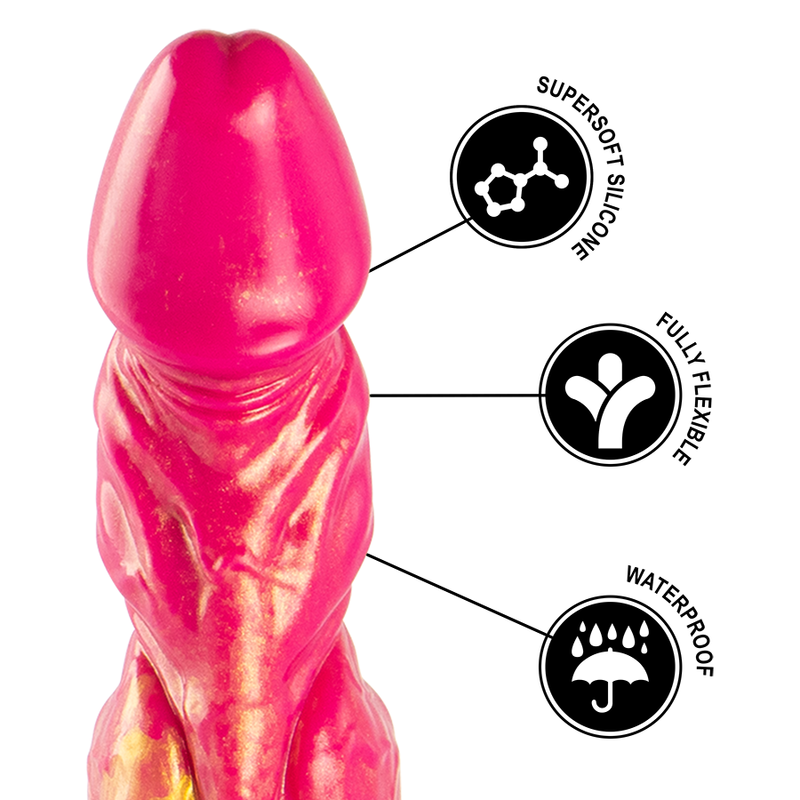 EPIC - CERBERUS DILDO MYTHOLOGICAL FIRE - NOCTURNA DESIRES