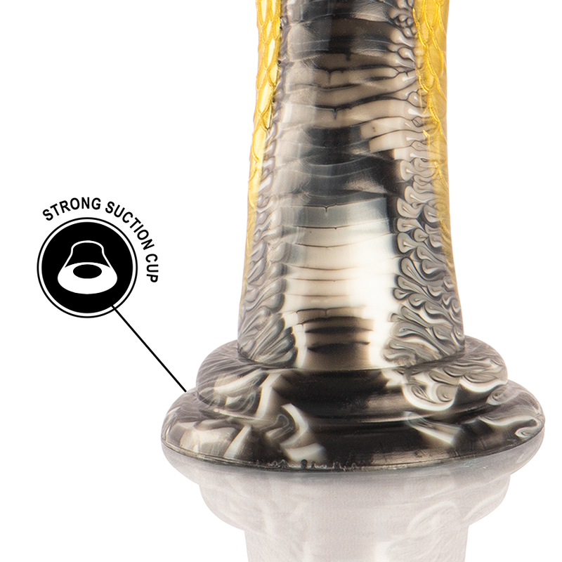 EPIC - DRAKON DILDO YELLOW COBRA - NOCTURNA DESIRES