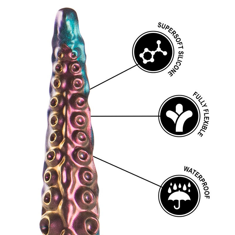 EPIC - CHARYBDIS FINE TENTACLE DILDO SMALL SIZE - NOCTURNA DESIRES