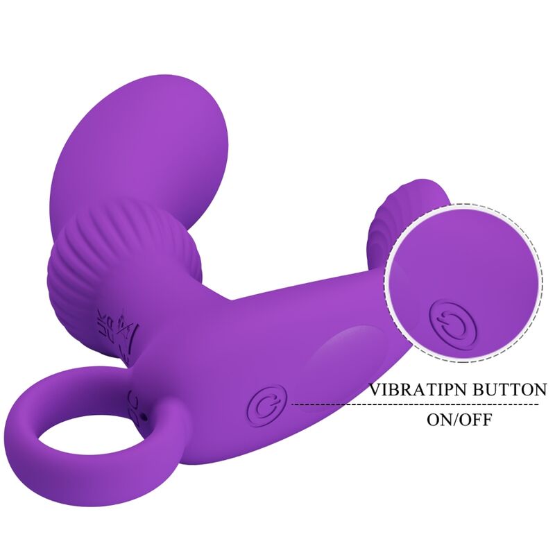 PRETTY LOVE - CAYLA ANAL VIBRATOR MASSAGER LILA - NOCTURNA DESIRES