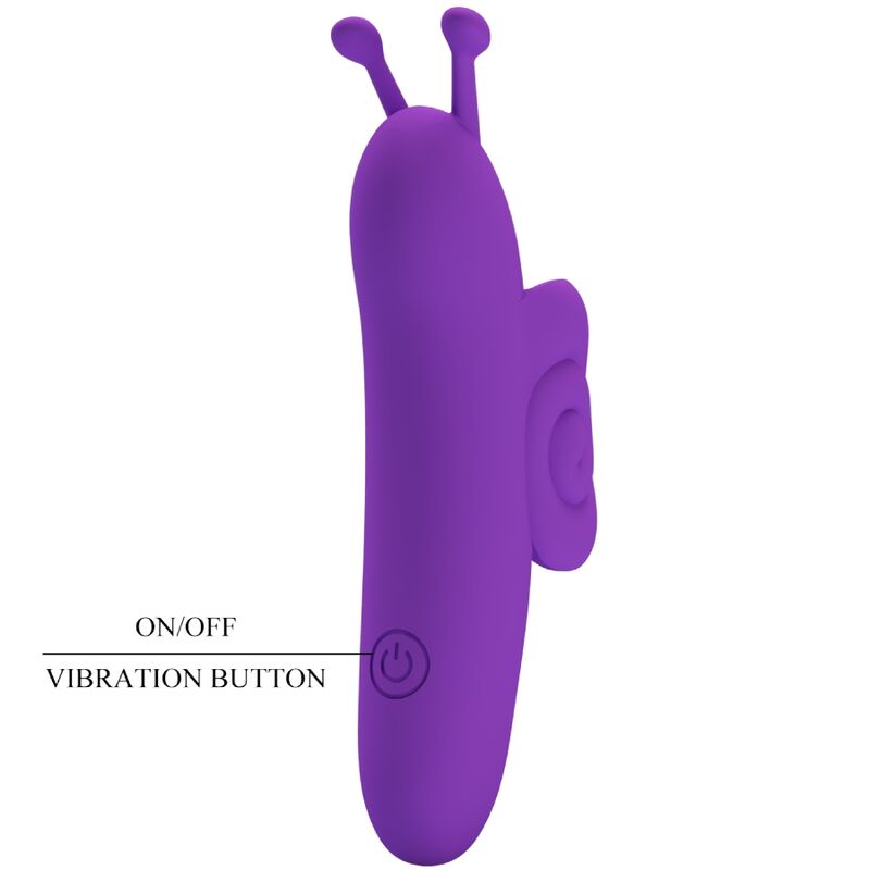 PRETTY LOVE - SNAIL POWERFUL PURPLE FINGER STIMULATOR - NOCTURNA DESIRES