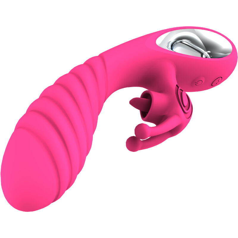 ARMONY - VICKY RABBIT VIBRATOR WITH FUCHSIA PULL RING TONGUE - NOCTURNA DESIRES