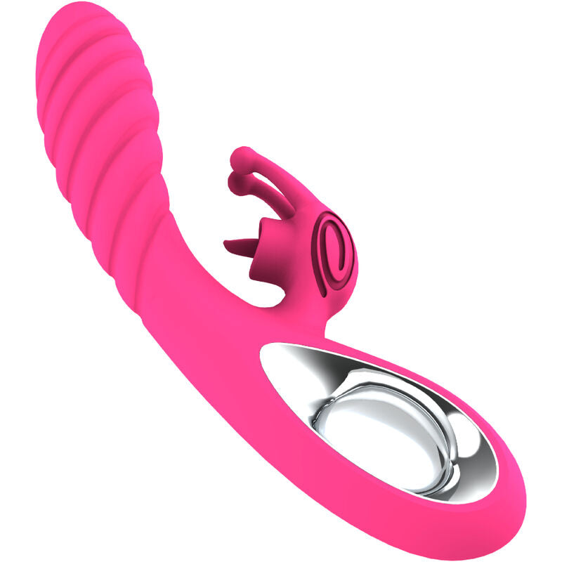 ARMONY - VICKY RABBIT VIBRATOR WITH FUCHSIA PULL RING TONGUE - NOCTURNA DESIRES
