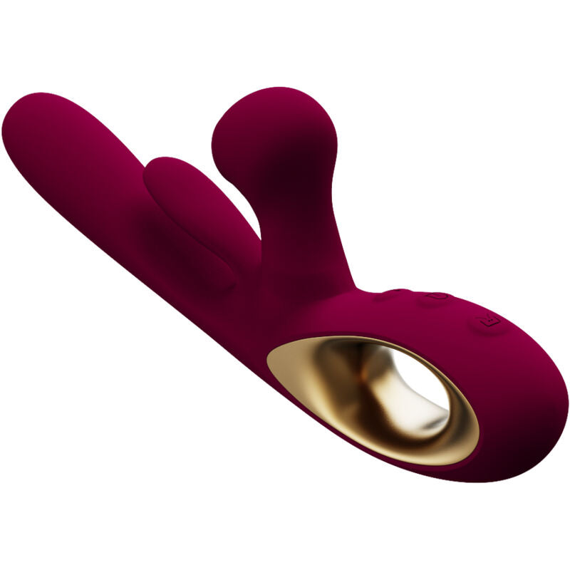 ARMONY - IMPACT SWING VIBRATOR & DUAL STIMULATOR MODEL 1 BURGUNDY - NOCTURNA DESIRES