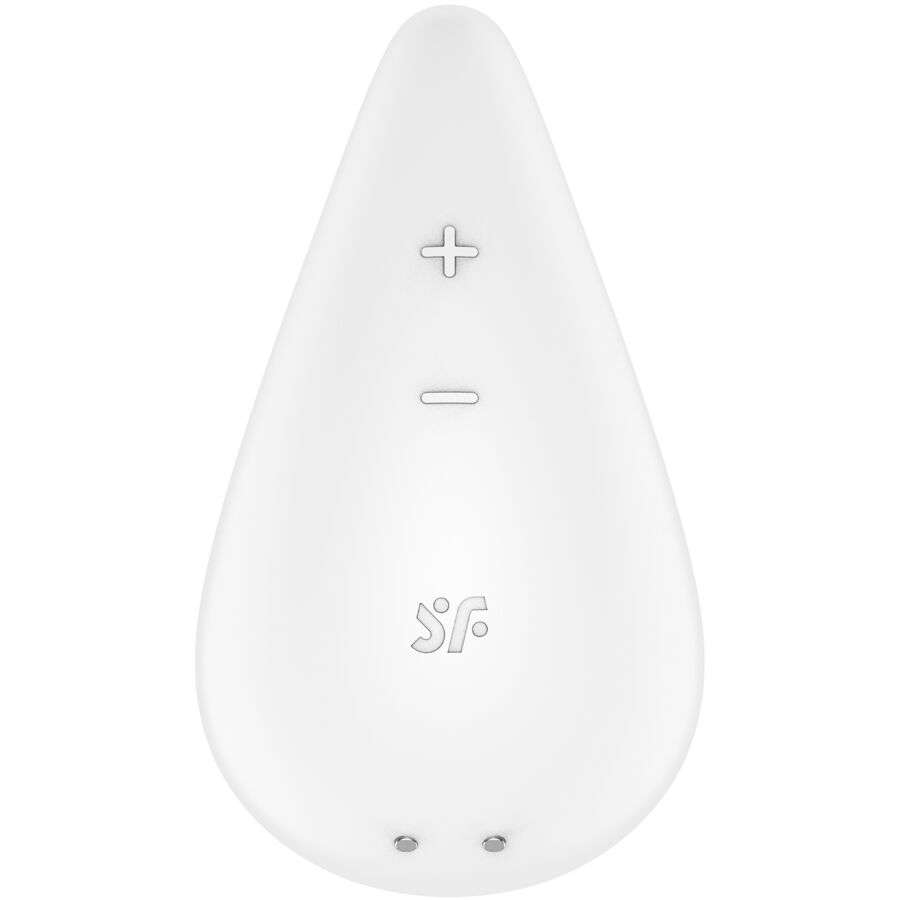 SATISFYER - DEW DROP VIBRATOR LAY-ON WHITE - NOCTURNA DESIRES