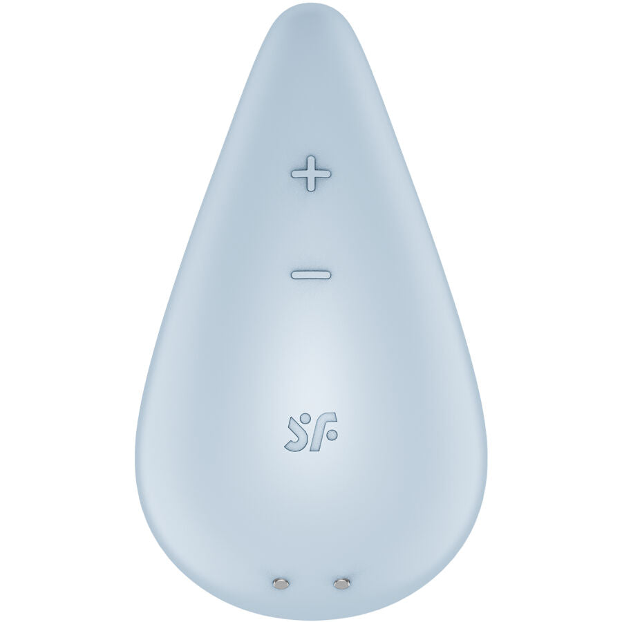 SATISFYER - DEW DROP VIBRATOR LAY-ON BLUE - NOCTURNA DESIRES