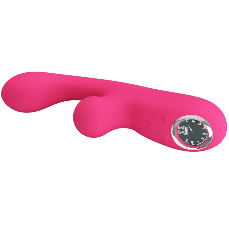 PRETTY LOVE - SKYLAR PINK STIMULATOR VIBRATOR - NOCTURNA DESIRES