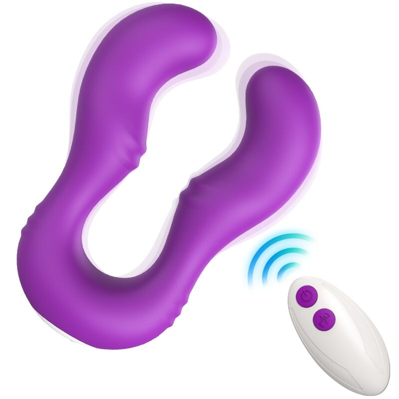 ARMONY - SERAPH VIBRATOR DOUBLE REMOTE CONTROL PURPLE - NOCTURNA DESIRES