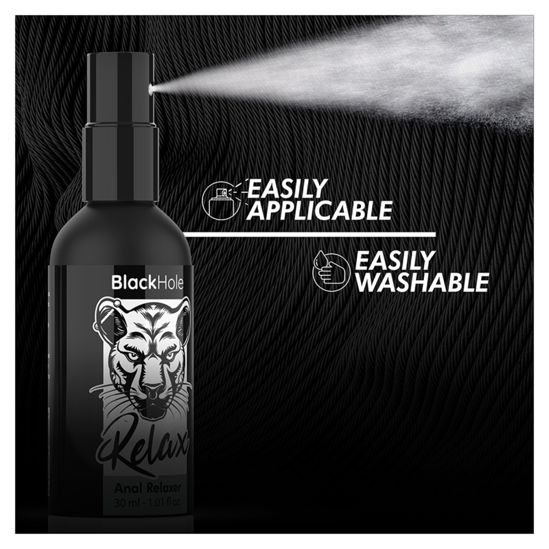 BLACK HOLE - ANAL RELAXER SPRAY EXPLORER 30 ML - NOCTURNA DESIRES