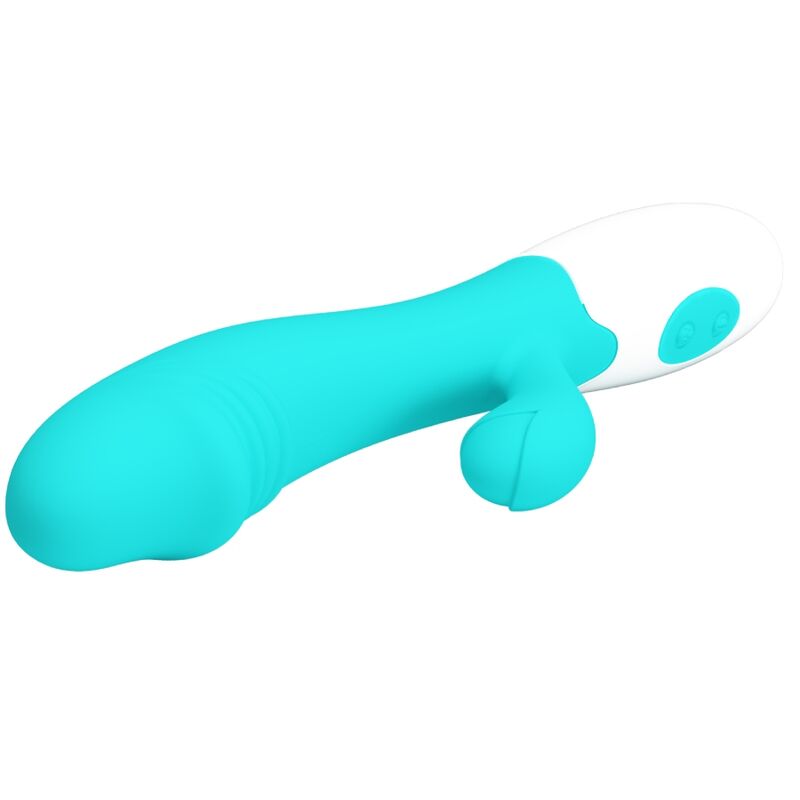 PRETTY LOVE - SNAPPY G-SPOT VIBRATOR AQUA GREEN - NOCTURNA DESIRES