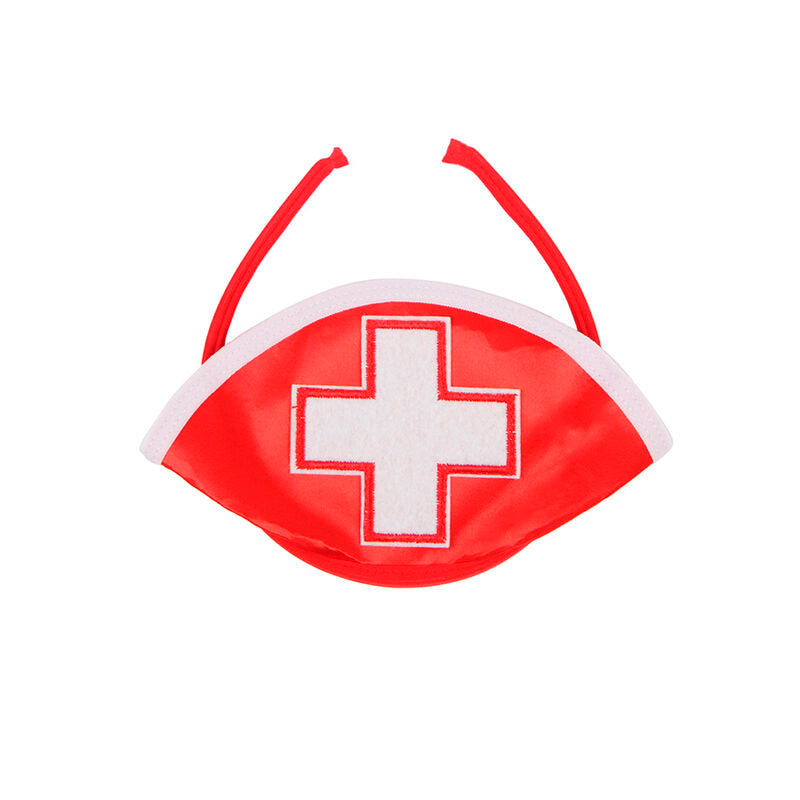 SUBBLIME - SEXY NURSE COSTUME WITH TEDDY S/M - NOCTURNA DESIRES
