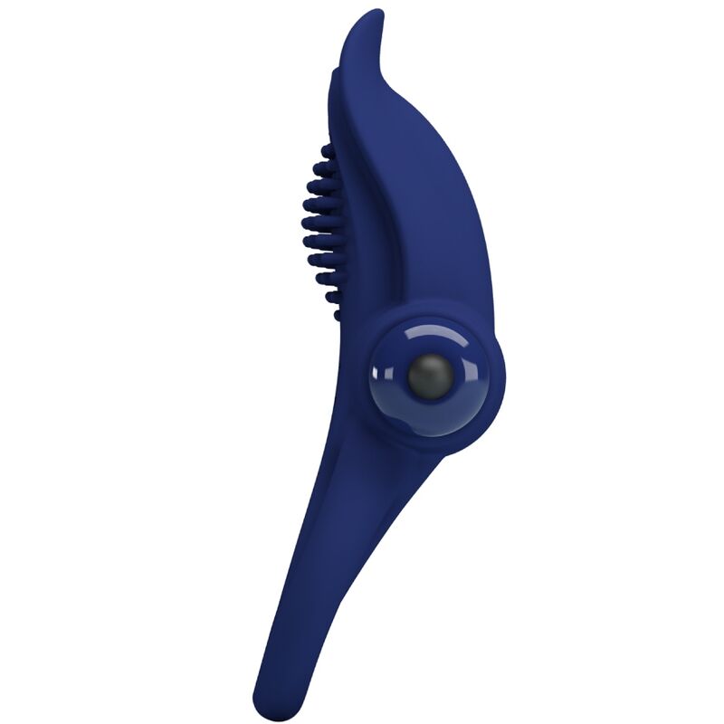 PRETTY LOVE - BRONSON DOUBLE RING WITH VIBRATION BLUE - NOCTURNA DESIRES
