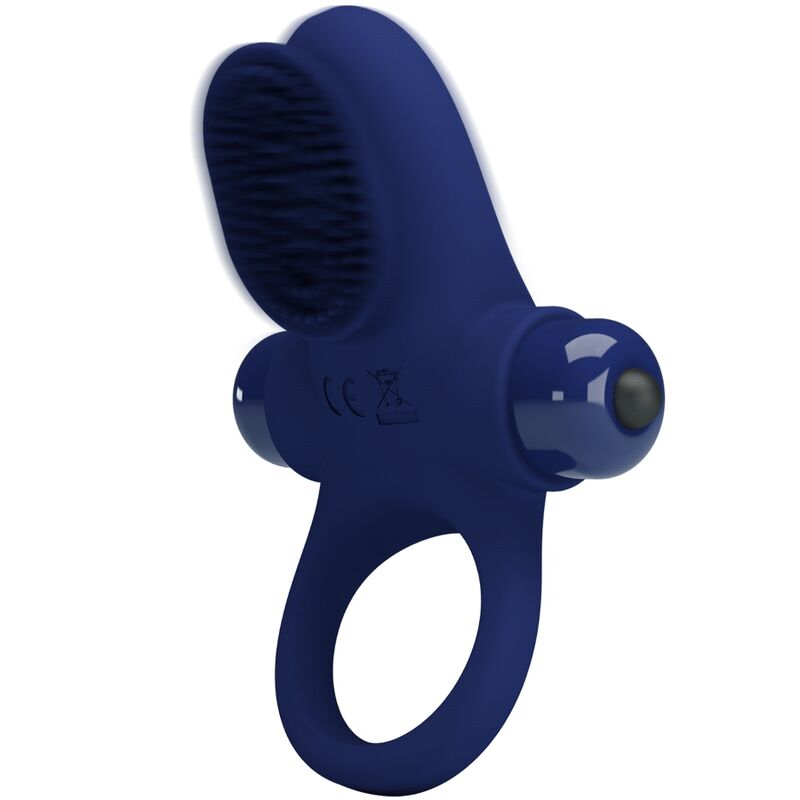 PRETTY LOVE - PALLE RING WITH VIBRATION BLUE - NOCTURNA DESIRES