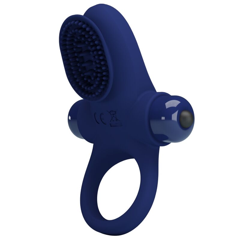 PRETTY LOVE - PALLE RING WITH VIBRATION BLUE - NOCTURNA DESIRES