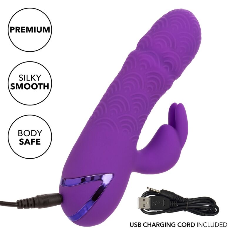 CALEXOTICS - MANHATTAN BEACH MARVEL VIBRATOR RABBIT PURPLE BY CALIFORNIA DREAMING - NOCTURNA DESIRES