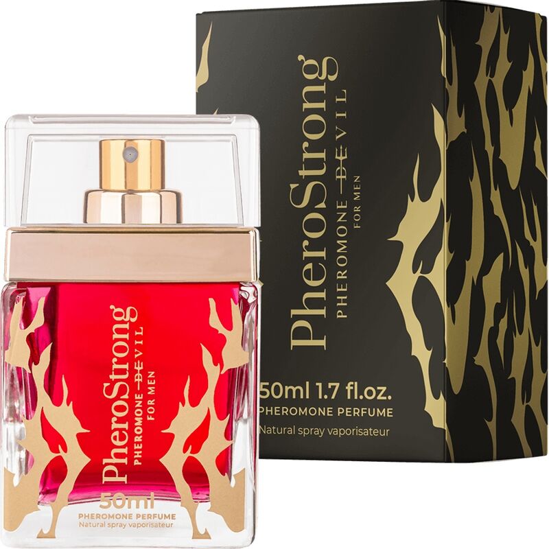 PHEROSTRONG - PHEROMONE PERFUME DEVIL FOR MEN 50 ML - NOCTURNA DESIRES