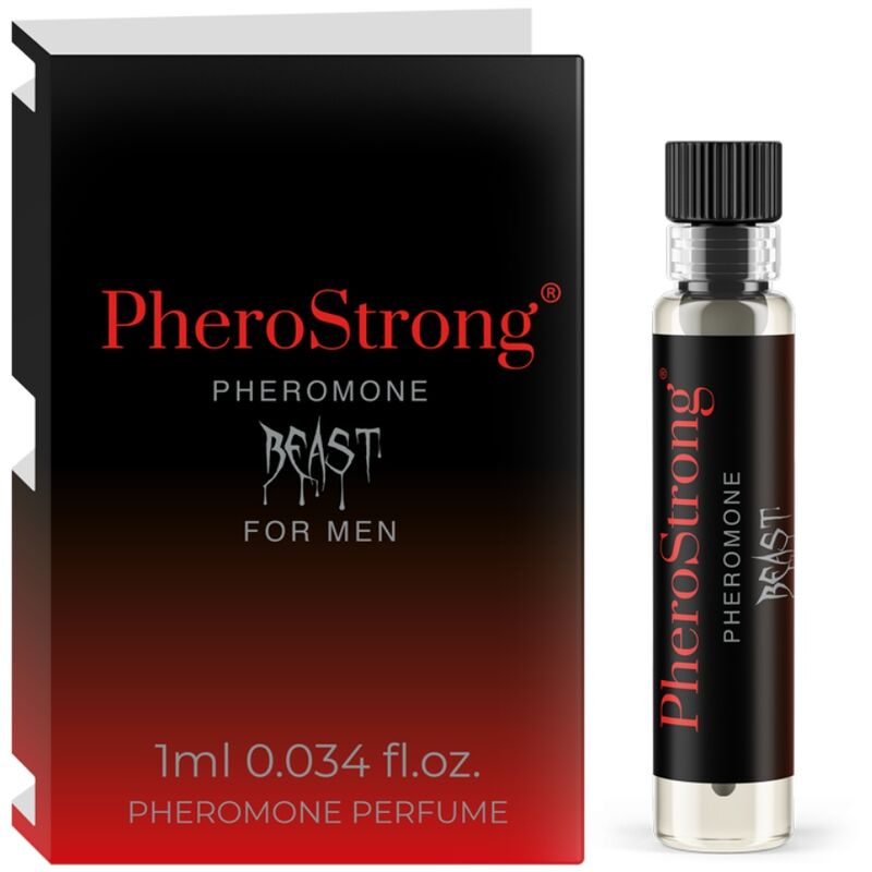 PHEROSTRONG - PHEROMONE PERFUME BEAST FOR MEN 1 ML - NOCTURNA DESIRES