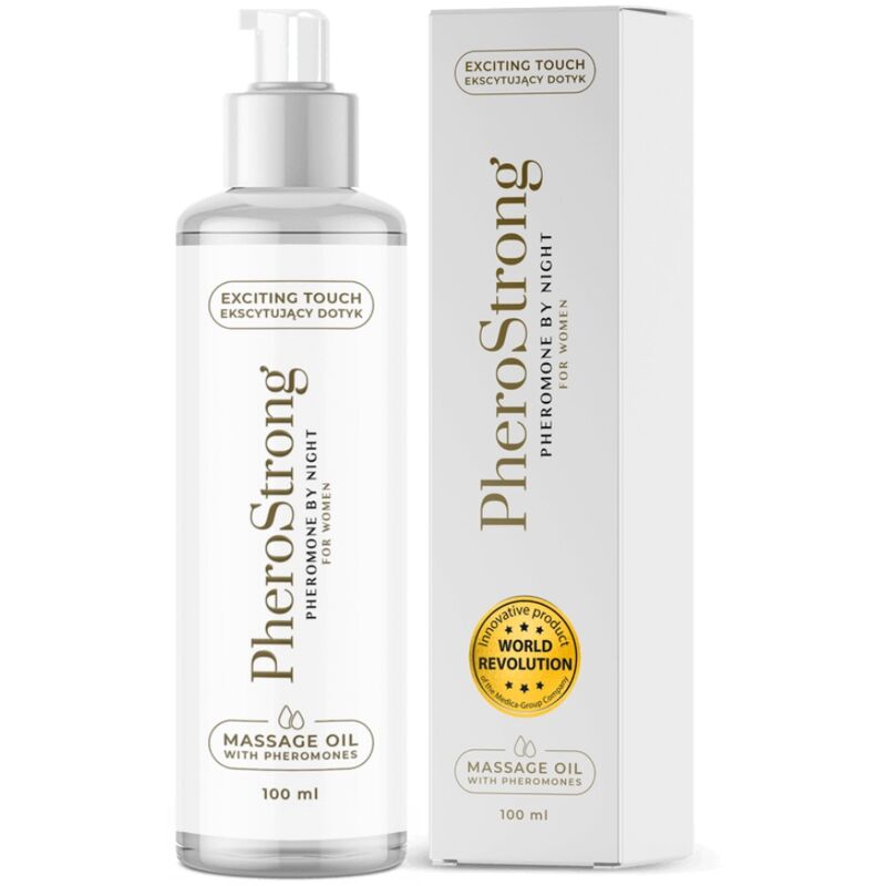 PHEROSTRONG - MASSAGE OIL BY NIGHT FOR WOMEN 100 ML - NOCTURNA DESIRES