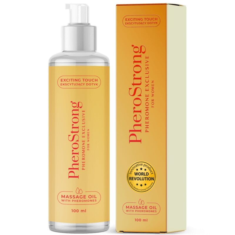 PHEROSTRONG - MASSAGE OIL EXCLUSIVE FOR WOMEN 100 ML - NOCTURNA DESIRES