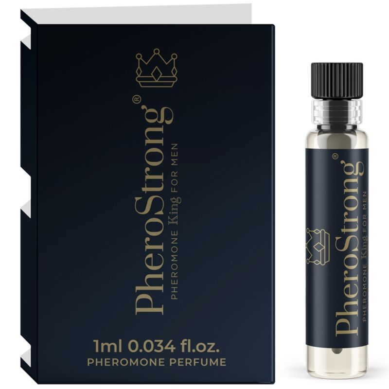 PHEROSTRONG - PHEROMONE PERFUME KING FOR MEN 1 ML - NOCTURNA DESIRES