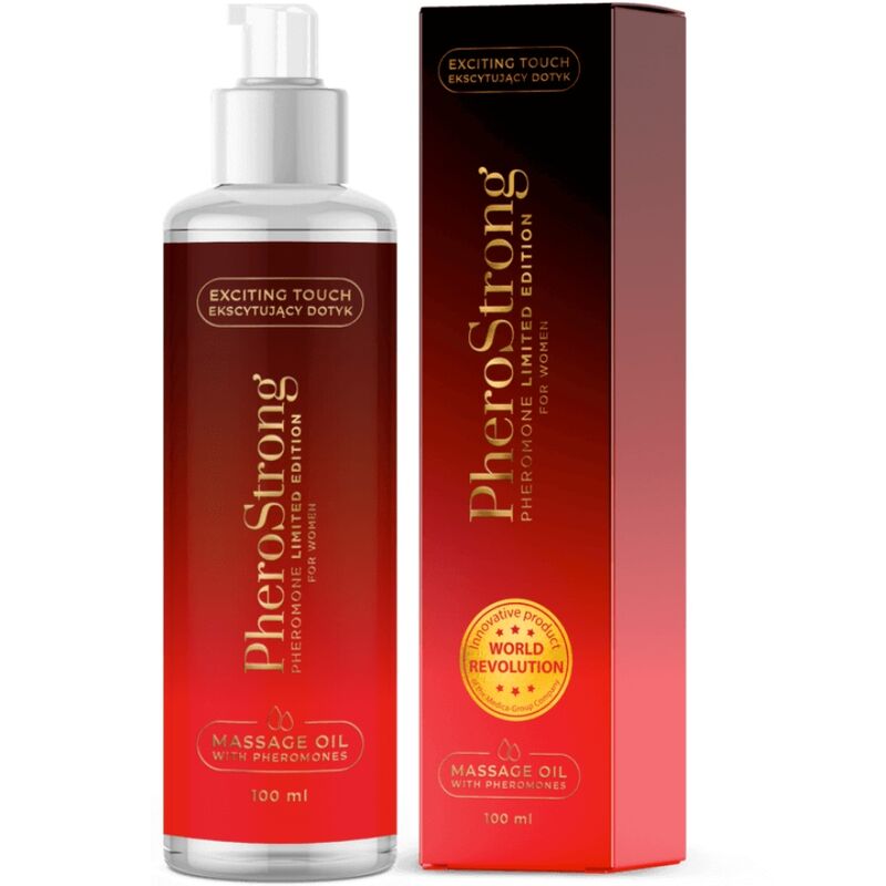PHEROSTRONG - MASSAGE OIL LIMITED EDITION FOR WOMEN 100 ML - NOCTURNA DESIRES