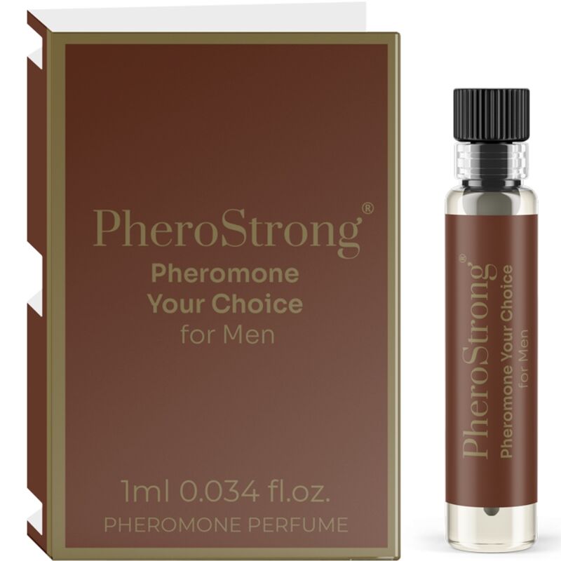 PHEROSTRONG - PHEROMONE PERFUME YOUR CHOICE FOR MEN 1 ML - NOCTURNA DESIRES