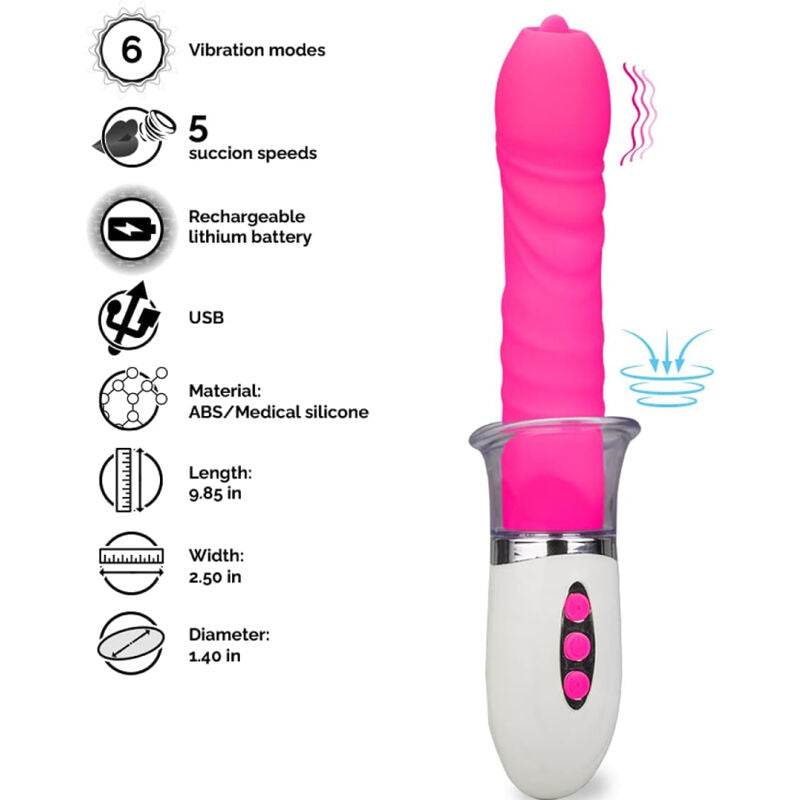 ARMONY - LIBERTY VIBRATOR & THRUSTING WITH TONGUE - NOCTURNA DESIRES