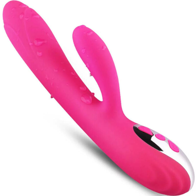 ARMONY - FLEXIBLE VIBRATOR & STIMULATOR WITH FUCHSIA HEAT EFFECT - NOCTURNA DESIRES