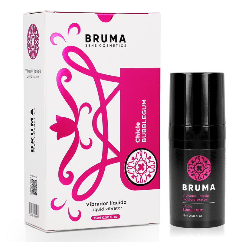 BRUMA - LIQUID VIBRATOR ULTRA SLIDING BUBBLEGUM 15 ML - NOCTURNA DESIRES