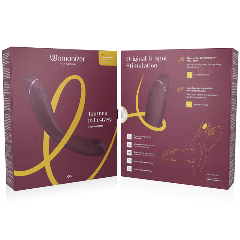 WOMANIZER - OG G-SPOT AUBERGINE - NOCTURNA DESIRES