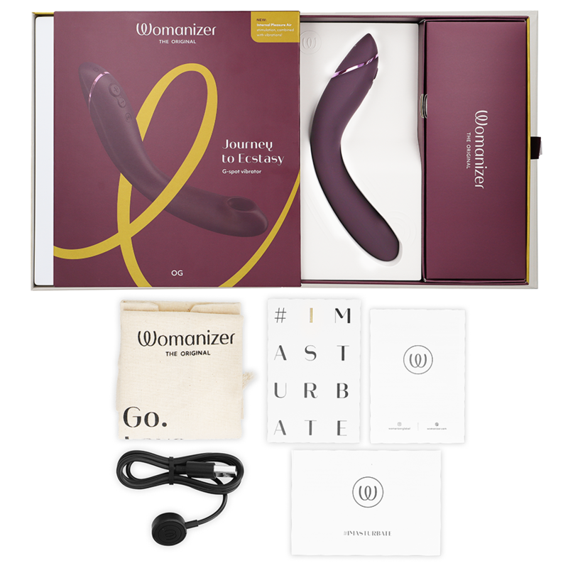 WOMANIZER - OG G-SPOT AUBERGINE - NOCTURNA DESIRES
