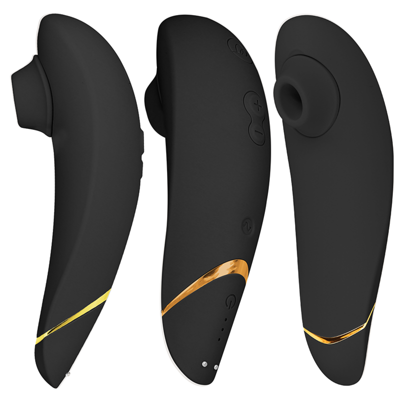 WOMANIZER - PREMIUM 2 CLITORAL STIMULATOR BLACK - NOCTURNA DESIRES
