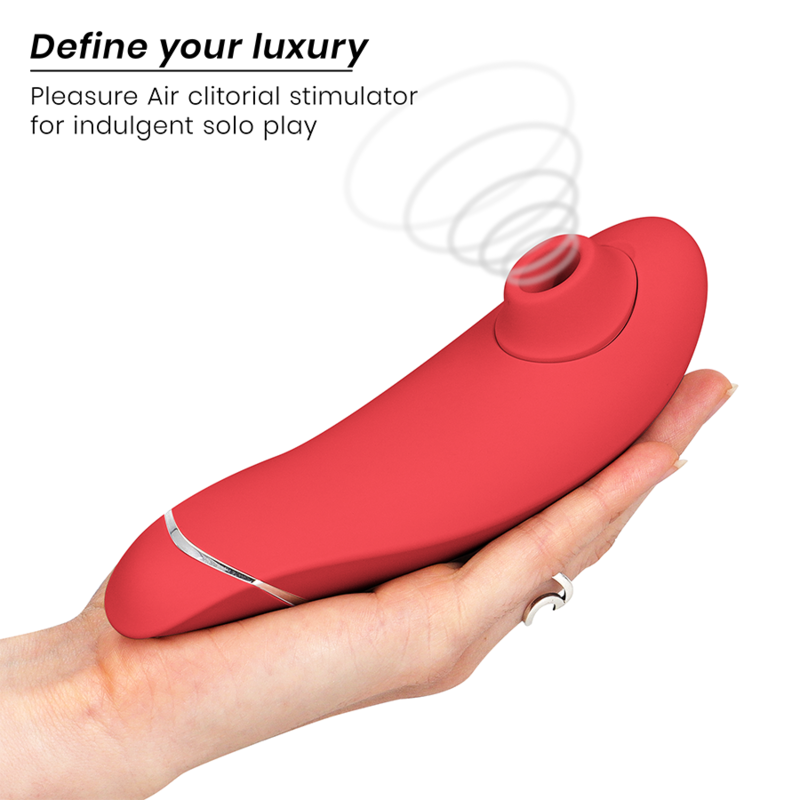 WOMANIZER - PREMIUM 2 CLITORAL STIMULATOR RASPBERRY - NOCTURNA DESIRES