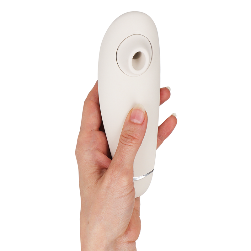 WOMANIZER - PREMIUM 2 CLITORAL STIMULATOR WARM GRAY - NOCTURNA DESIRES