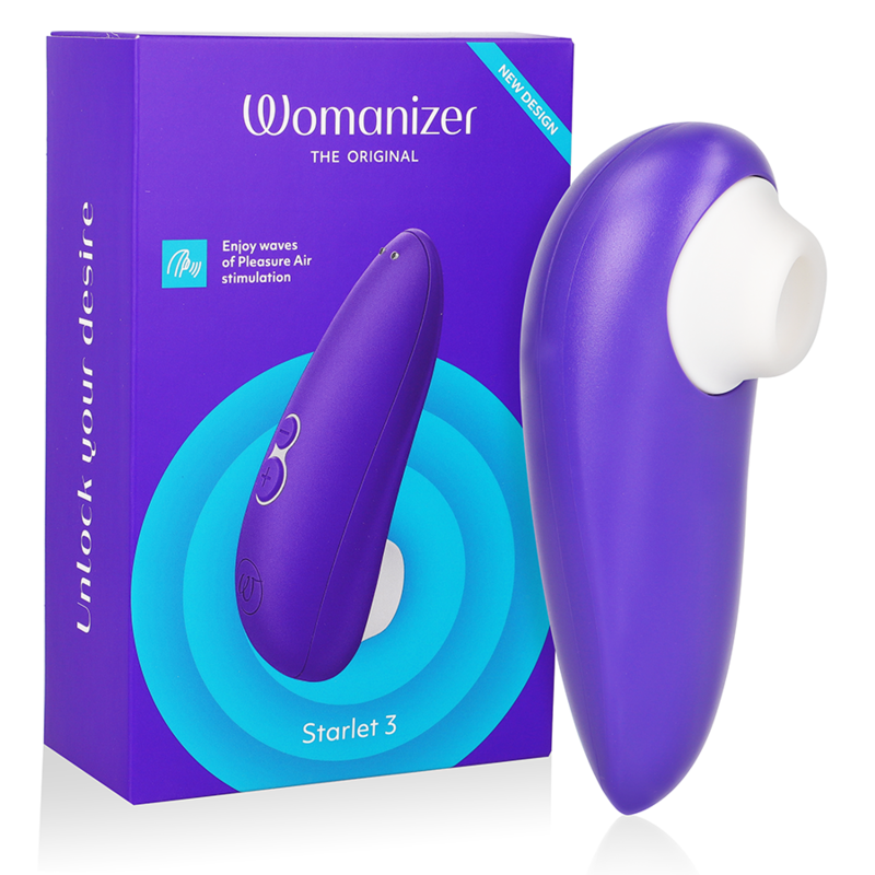 WOMANIZER - STARLET 3 CLITORAL STIMULATOR INDIGO - NOCTURNA DESIRES