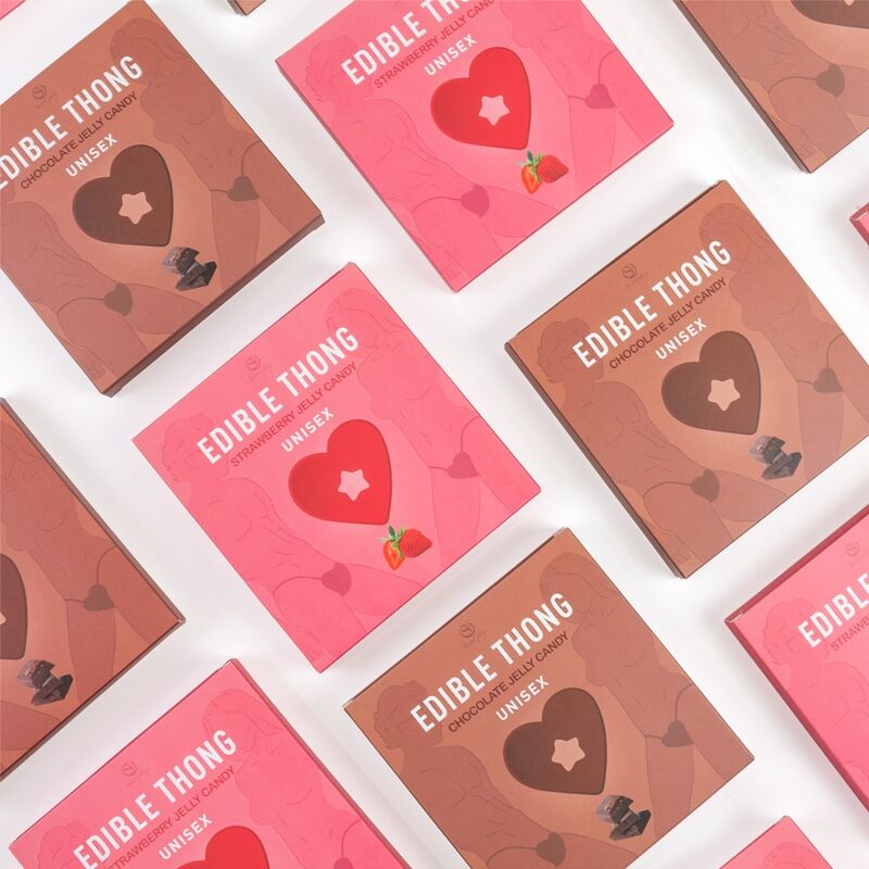 SECRET PLAY - CHOCOLATE GUMMY THONG - NOCTURNA DESIRES