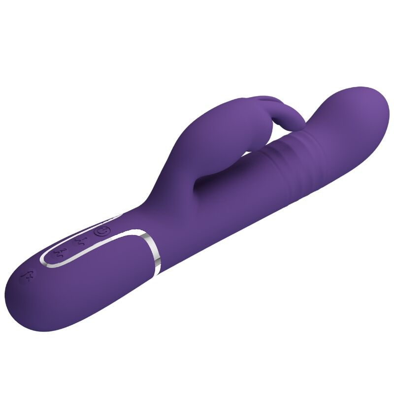 PRETTY LOVE - COALE RABBIT VIBRATOR 4 IN 1 PURPLE - NOCTURNA DESIRES