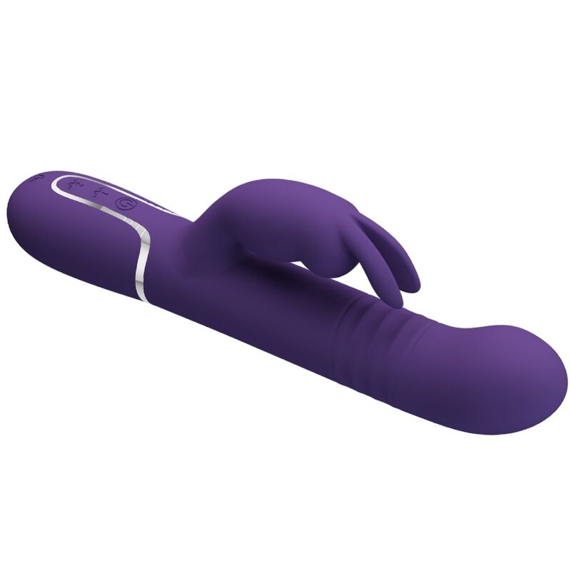 PRETTY LOVE - COALE RABBIT VIBRATOR 4 IN 1 PURPLE - NOCTURNA DESIRES