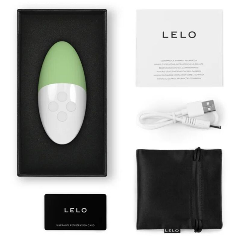 LELO - SIRI 3 CLITORIS MASSAGER PISTACHIO CREAM - NOCTURNA DESIRES