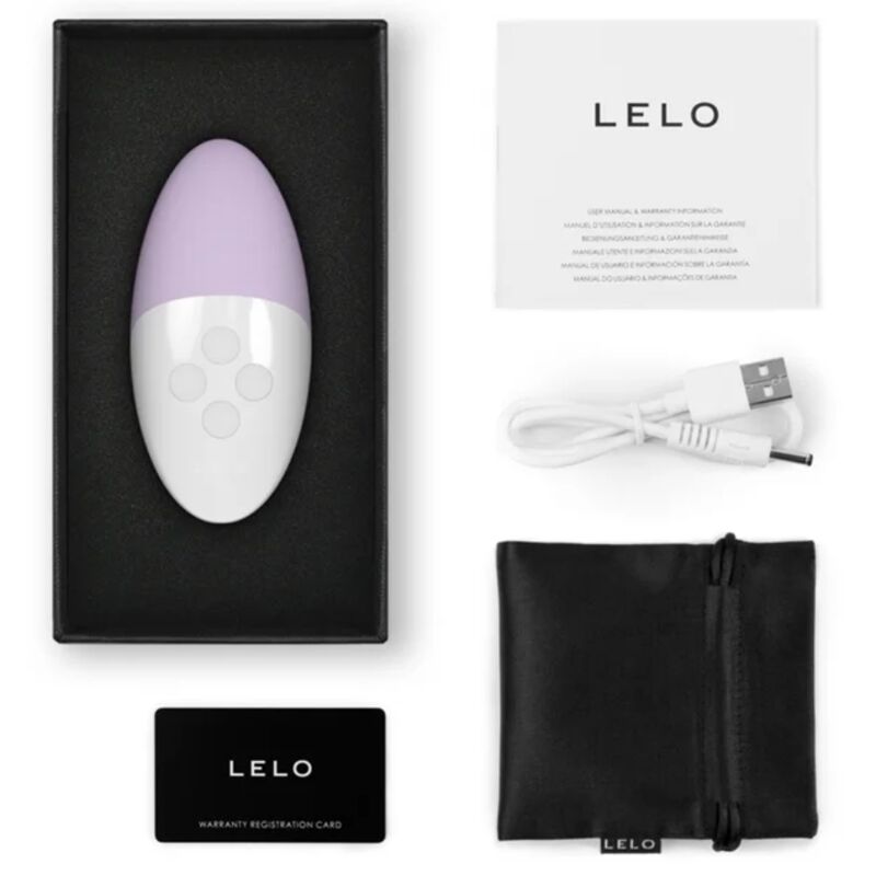 LELO - SIRI 3 CLITORIS MASSAGER CALM LAVENDER - NOCTURNA DESIRES