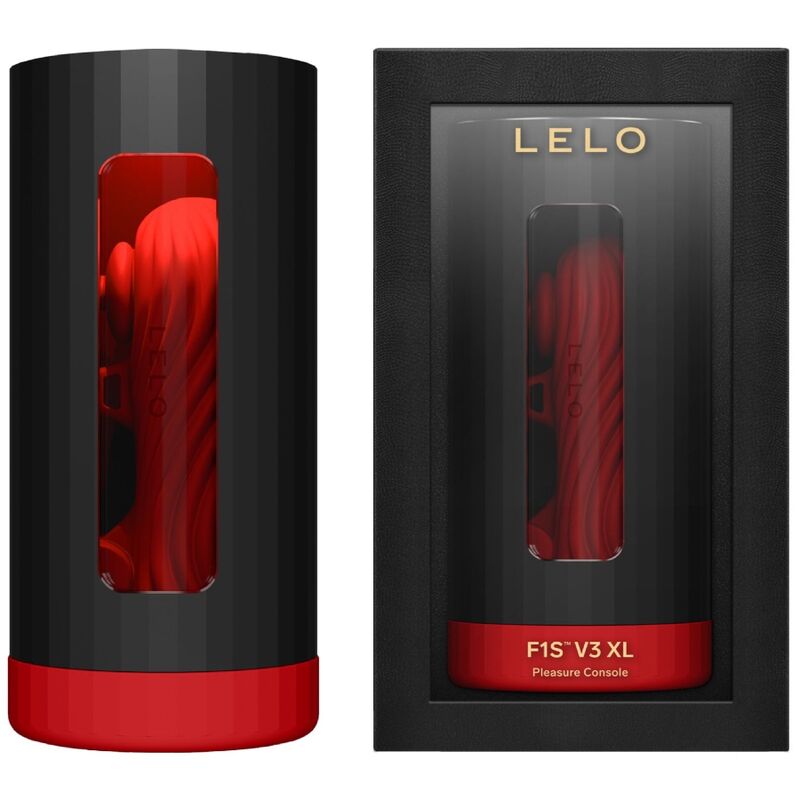LELO - F1S V3 MALE MASTURBATOR RED XL - NOCTURNA DESIRES