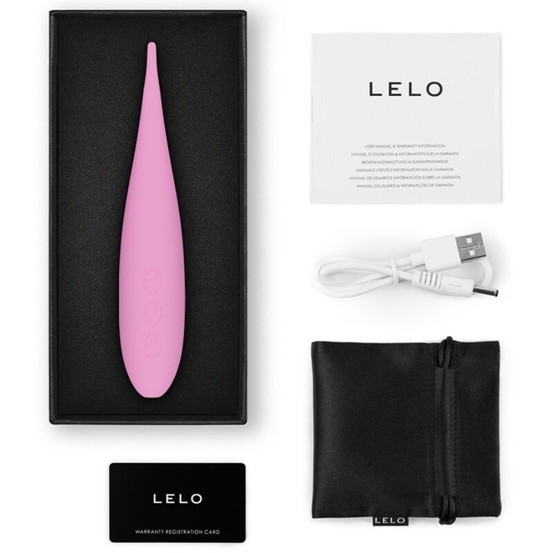 LELO - DOT TRAVEL CLITORIS STIMULATOR PINK - NOCTURNA DESIRES