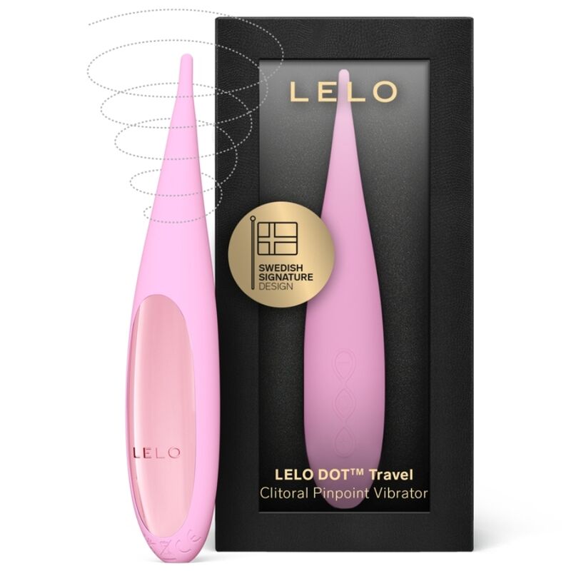 LELO - DOT TRAVEL CLITORIS STIMULATOR PINK - NOCTURNA DESIRES