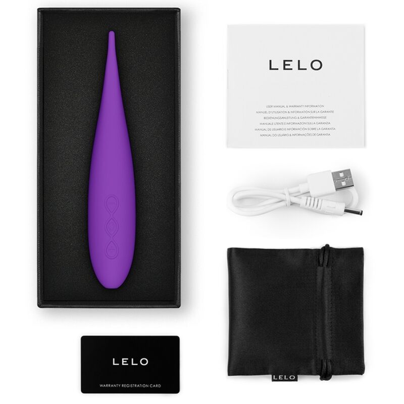 LELO - DOT TRAVEL CLITORIS STIMULATOR PURPLE - NOCTURNA DESIRES