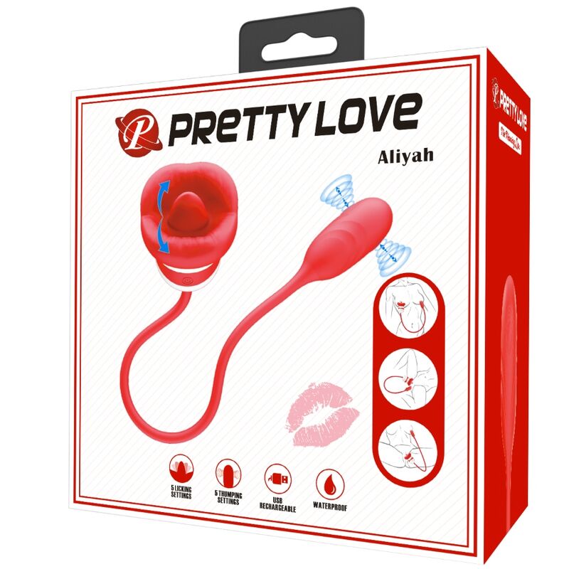 PRETTY LOVE - ALIYAH RED MOUTH MASTURBATOR - NOCTURNA DESIRES