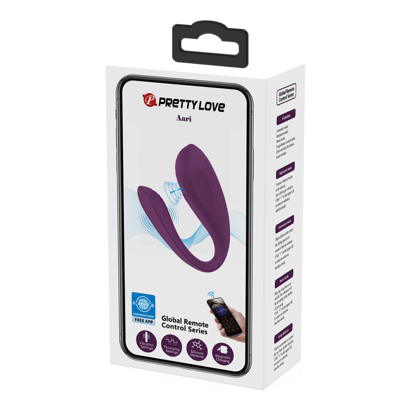 PRETTY LOVE - AARI PURPLE CLITORAL MASSAGER FREE APP - NOCTURNA DESIRES